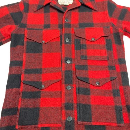 ωω FILSON フィルソン  ウールジャケット レッド x ブラック