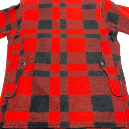 ωω FILSON フィルソン  ウールジャケット レッド x ブラック