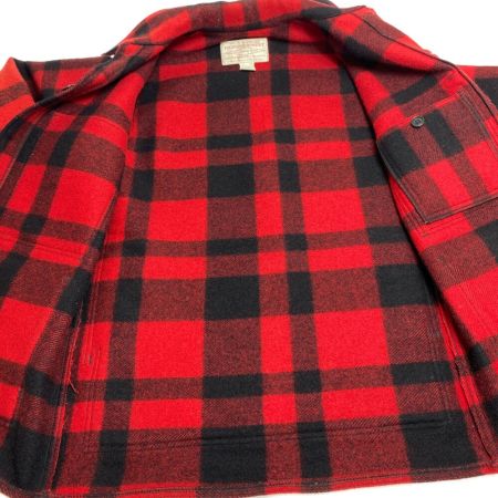 ωω FILSON フィルソン  ウールジャケット レッド x ブラック