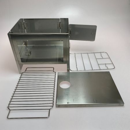 ωω DOPPELGANGER OUTDOOR ドッペルギャンガーアウトドア DOD スケスケのまきちゃん 焚き火台 MS1-589-SL  MS1-589-SL