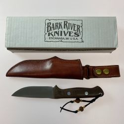 §§ BARK RIVER KNIVES ナイフ  アウトドア雑貨 BRAVO-1LT  ブラウン Bランク