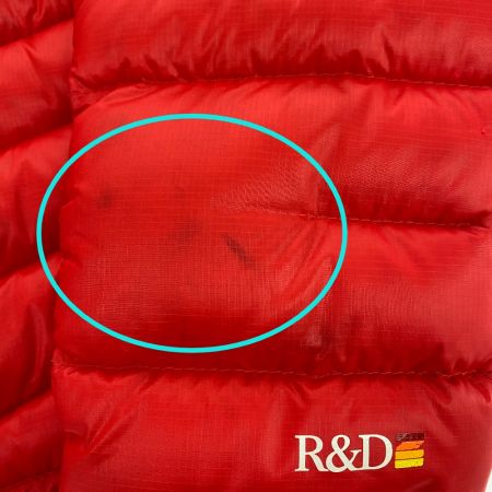 ωω Peak Performance ピークパフォーマンス メンズ ダウンジャケット  SIZE S Frost Down Jacket レッド