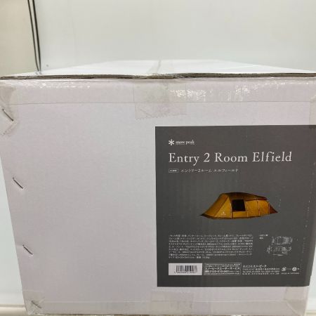 ωω snowpeak スノーピーク アウトドア ドームテント エントリー2ルームエルフィールド（４人用） TP-880R