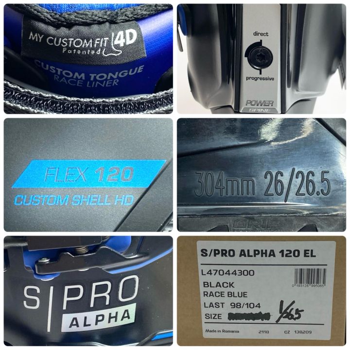 SALOMON サロモン スキーブーツ SIZE 26cm S/PRO ALPHA 120 ソール