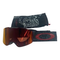 §§ OAKLEY オークリー スノーゴーグル OAKLEY メンズ グレー SETH MORRISON　スキー　スノーボード　小物　フレームなし　中古 グレー Bランク