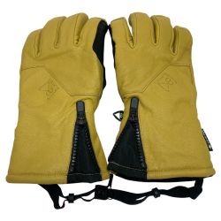 ωω BURTON バートン (ak）ボードグローブ ウィンター用品 メンズMサイズ マスタード Bランク
