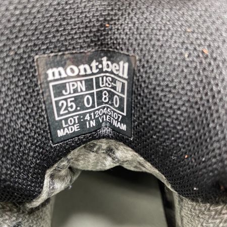 ωω mont･bell モンベル スポーツ トレッキング トレッキングシューズ バーントオレンジ サイズ25ｃｍ #1129387