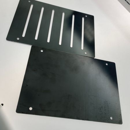 ωω FALL MOUNTAIN アウトドア BBQ 焚き火台 ダブルセット&スリット鉄板