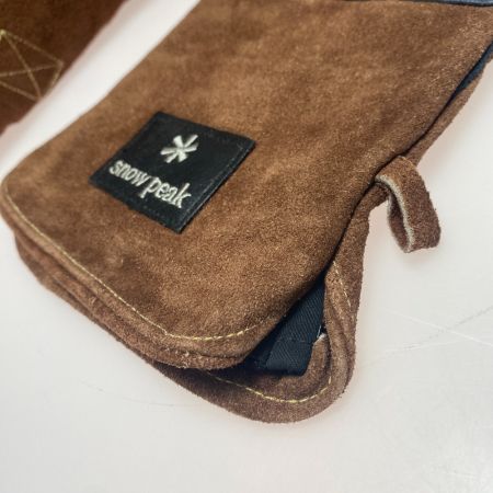 ωω snowpeak スノーピーク グローブ UG-023BR ファイヤーサイドグローブブラウン キャンプ　アウトドア　 UG-023BR