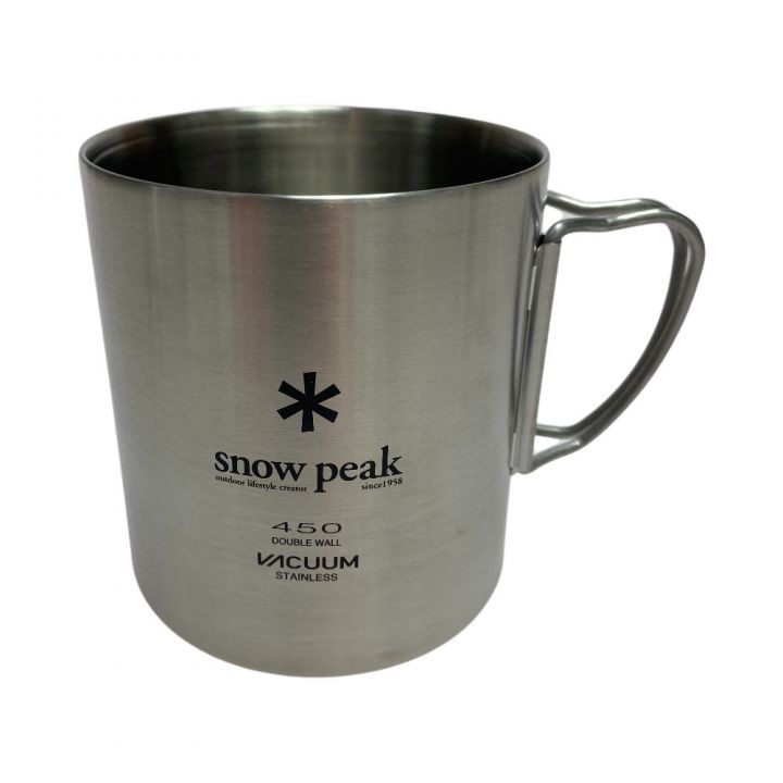 snow peak ステンレス真空マグ450 蓋付き 2個セット snow peak