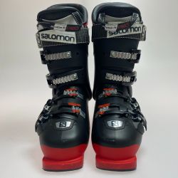 §§ SALOMON サロモン スキーブーツ SALOMON 25.5cm スレ有 ソールサイズ295mm ブラック×レッド X-MAX100 ブラック×レッド Cランク