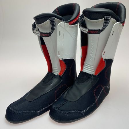  SALOMON サロモン スキーブーツ SALOMON 25.5cm スレ有 ソールサイズ295mm ブラック×レッド X-MAX100 ブラック×レッド