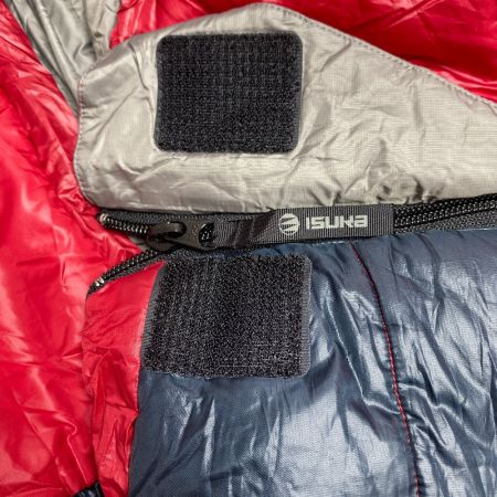 ωω ISUKA 1000EXアルファライト アウトドア シュラフ マミー型シュラフ カラー マルベリー ブラック