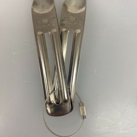 ωω snowpeak スノーピーク カトラリー アウトドア雑貨 廃盤商品  SCT-005