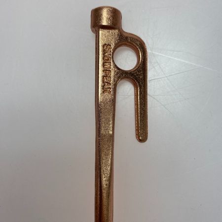 ωω snowpeak スノーピーク アウトドア テント ペグ ソリッドステークブロンズ20 10本セット PG-140