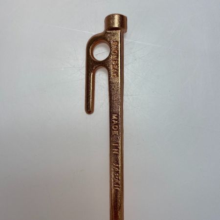 ωω snowpeak スノーピーク アウトドア テント ペグ ソリッドステークブロンズ20 10本セット PG-140