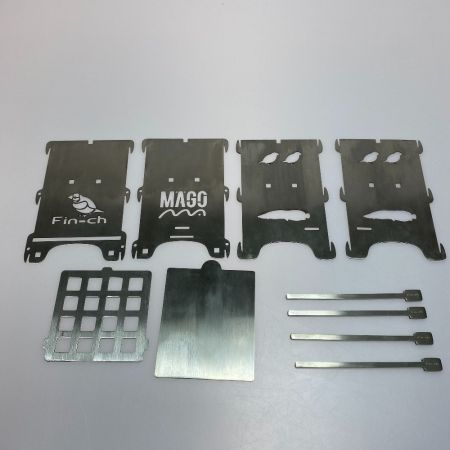 ωω Fin-ch  ロギアヴォルカノ アウトドア BBQ用品 焚き火台