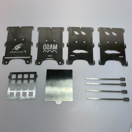 ωω Fin-ch  ロギアヴォルカノ アウトドア BBQ用品 焚き火台