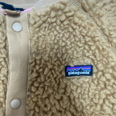  Patagonia パタゴニア キッズ衣料 ジャケット ボアジャケット 秋冬物 SIZE XL 無地 65415FA19 ブラウン