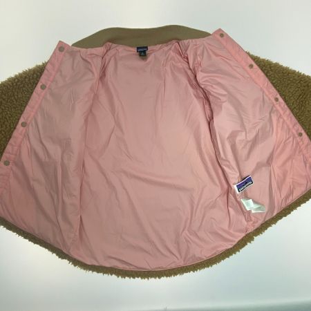  Patagonia パタゴニア キッズ衣料 ジャケット ボアジャケット 秋冬物 SIZE XL 無地 65415FA19 ブラウン