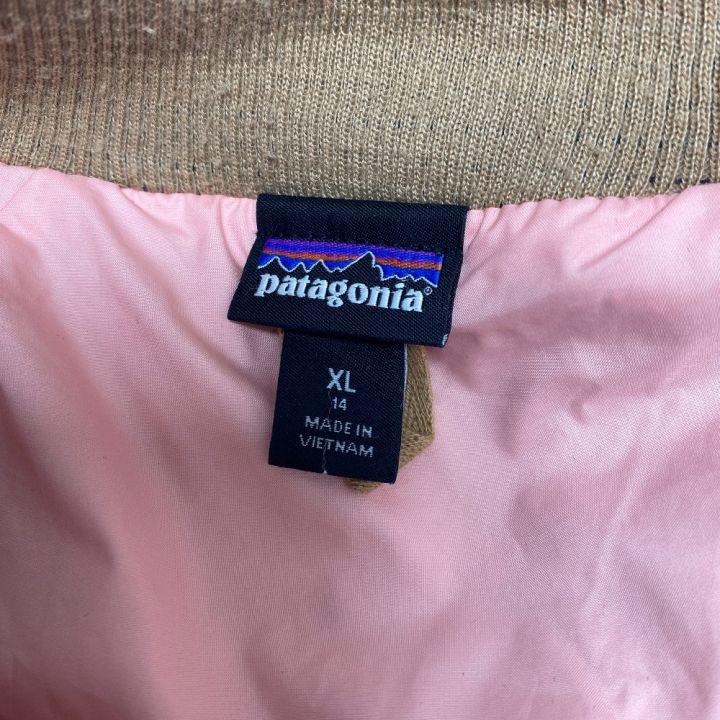 Patagonia パタゴニア キッズ衣料 ジャケット ボアジャケット 秋冬物 SIZE XL 無地 65415FA19  ブラウン｜中古｜なんでもリサイクルビッグバン