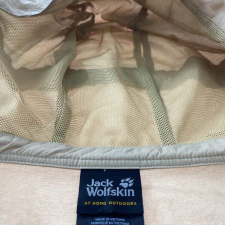  Jack Wolfskin ジャックウルフスキン メンズジャケット 秋物 SIZE S 5024562 ベージュ×ホワイト