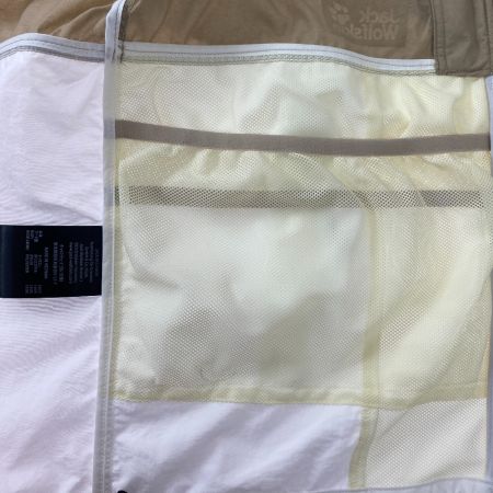  Jack Wolfskin ジャックウルフスキン メンズジャケット 秋物 SIZE S 5024562 ベージュ×ホワイト