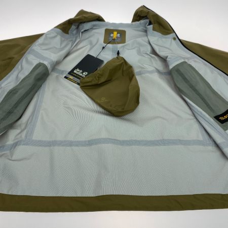 ωω Jack Wolfskin ジャックウルフスキン メンズ衣料 ナイロンパーカー秋物 SIZE S 5027531-4288802 オリーブ