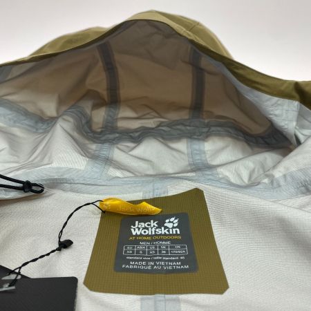 ωω Jack Wolfskin ジャックウルフスキン メンズ衣料 ナイロンパーカー秋物 SIZE S 5027531-4288802 オリーブ