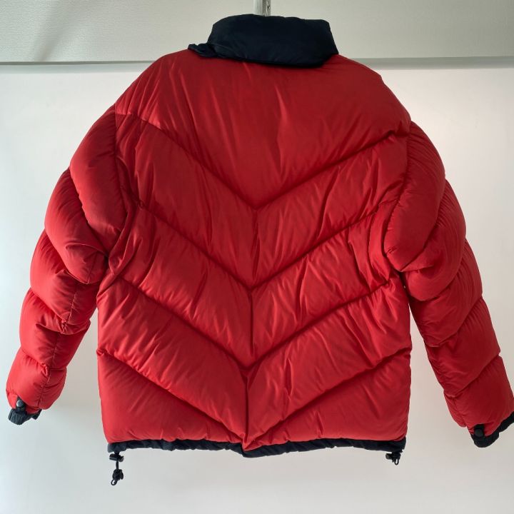 ωω THE NORTH FACE ザノースフェイス メンズダウンジャケット 冬物 SIZE L RN61661 レッド ×ブラック｜中古｜なんでもリサイクルビッグバン