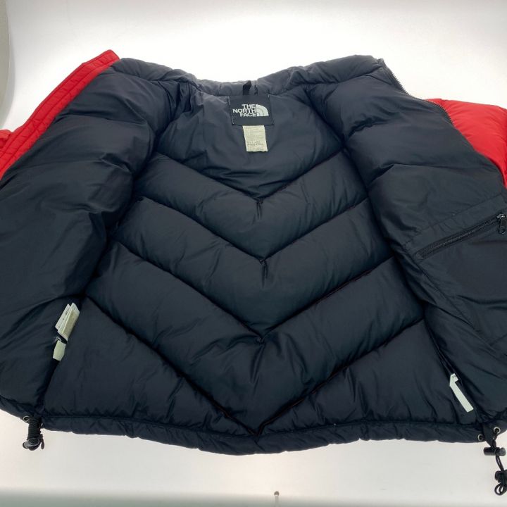 ωω THE NORTH FACE ザノースフェイス メンズダウンジャケット 冬物 SIZE L RN61661 レッド×ブラック ｜中古｜なんでもリサイクルビッグバン