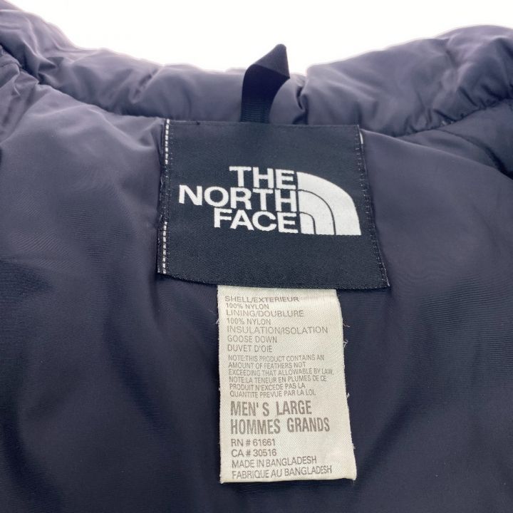 ωω THE NORTH FACE ザノースフェイス メンズダウンジャケット 冬物 SIZE L RN61661  レッド×ブラック｜中古｜なんでもリサイクルビッグバン