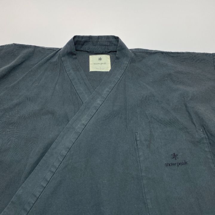 ωω snowpeak スノーピーク 【スノーピークスパ限定】 relaxing wear 作務衣 SIZE L｜中古｜なんでもリサイクルビッグバン