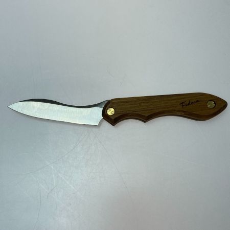 ωω FEDECA アウトドア雑貨 ナイフ ビルマチーク　折畳式　料理ナイフ