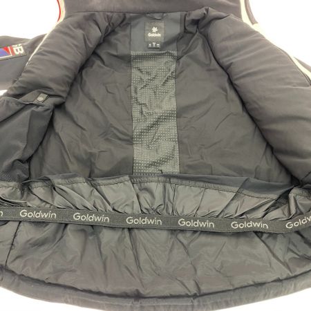 ωω GOLDWIN ゴールドウィン スキーウェア メンズ SIZE L G10323RP 英国チームレプリカモデル ブラック×ホワイト