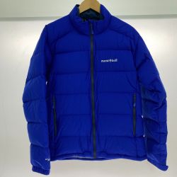 ωω mont･bell モンベル メンズ ダウンジャケット 冬物 ブランド SIZE M ゴアテックス ブルー Aランク