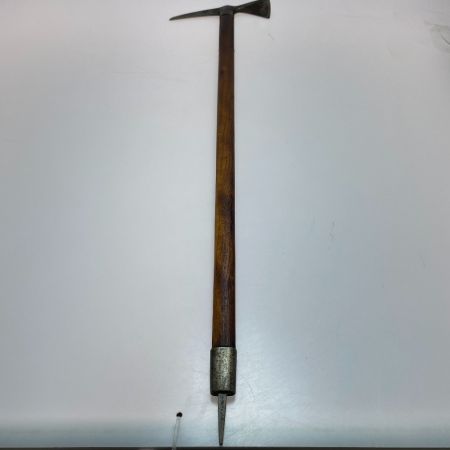 ωω  アウトドア 登山 ピッケル 木製 80cm以上