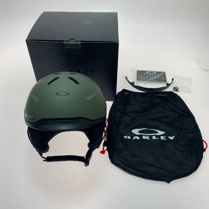 ωω OAKLEY オークリー ウィンター用品 ウィンター小物 ヘルメット MOD3 グリーン スキー スノーボード X-STATIC  Ⅿ55-59ｃｍ グリーン｜中古｜なんでもリサイクルビッグバン