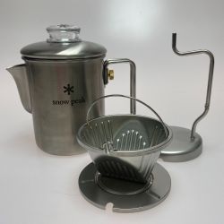 ωω snowpeak スノーピーク アウトドア BBQ用品 パーコレーター フィールドコーヒーマスター キャンプ　 PR-880 Bランク