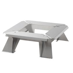 ωω snowpeak スノーピーク アウトドア BBQ用品 焚火テーブルL 未使用品(S) GF-051 Sランク