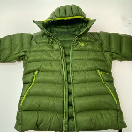 ωω ARC'TERYX アークテリクス ダウンジャケット オリーブ 秋冬物 ブランド SIZE S  オリーブ
