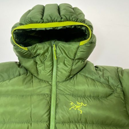ωω ARC'TERYX アークテリクス ダウンジャケット オリーブ 秋冬物 ブランド SIZE S  オリーブ