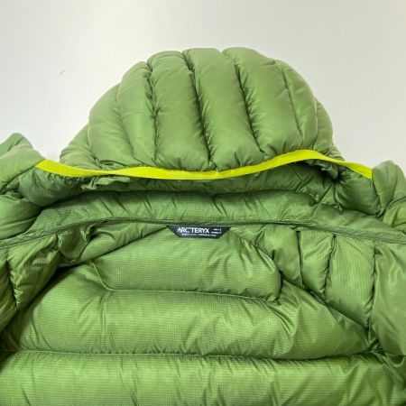 ωω ARC'TERYX アークテリクス ダウンジャケット オリーブ 秋冬物 ブランド SIZE S  オリーブ