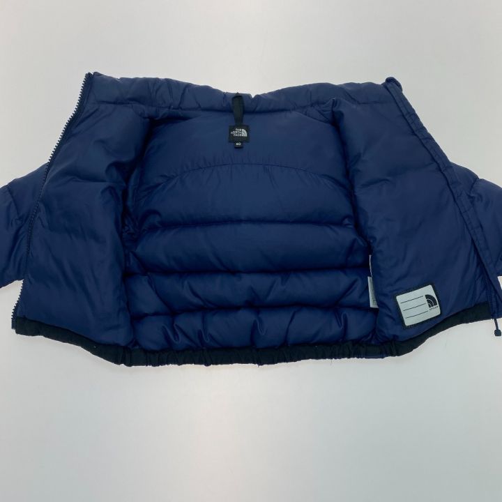 ωω THE NORTH FACE ザノースフェイス ダウンジャケット ネイビー 秋冬物 ブランド 80cm キッズ NDB91752 ネイビー ｜中古｜なんでもリサイクルビッグバン