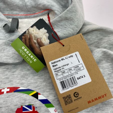  MAMMUT マムート メンズ プルオーバーパーカーsaiz XL 1014-02270 ホワイト