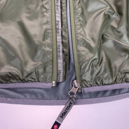 MARMOT マーモット メンズ ナイロンパーカー 春秋物 SIZE L  MJJ-7131 オリーブ
