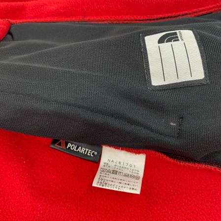  THE NORTH FACE ザノースフェイス デナリフリースジャケット キッズ  140cm  NAJ61701 レッド×ブラック
