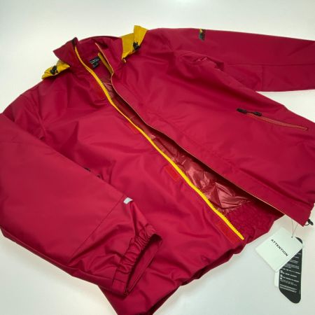  MANASTASH マナスタッシュ ジャケット SIZE L メンズ アウター 冬物 レッド×イエロー