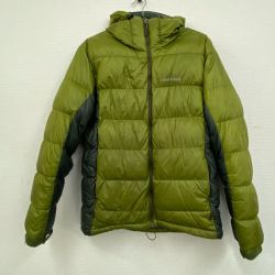 ωω mont･bell モンベル ダウンジャケット 秋冬物 ブランド メンズ 1101407 グリーン Bランク