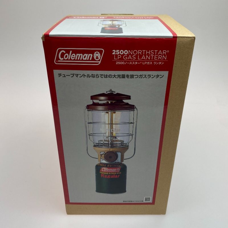 中古】ωω Coleman コールマン ガスランタン キャンプ 未使用品(S